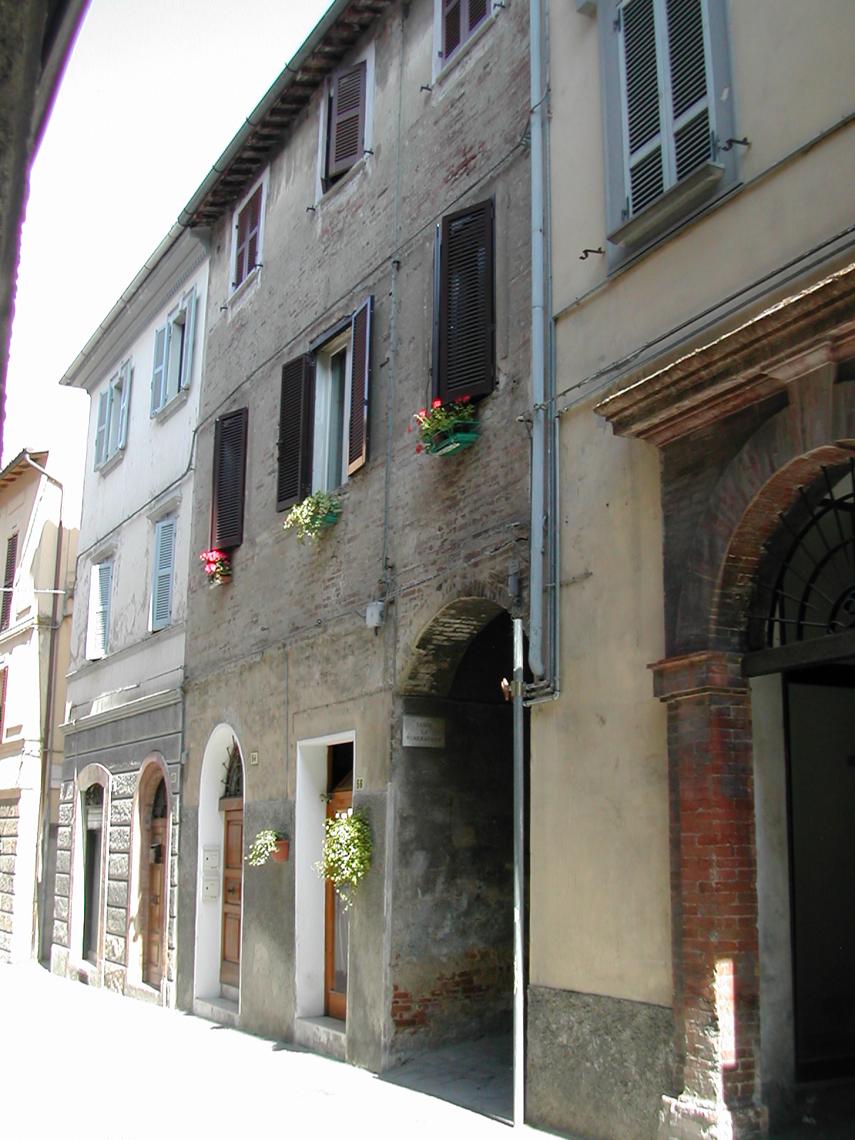 Palazzetto in Via Gioberti, 54 con volto