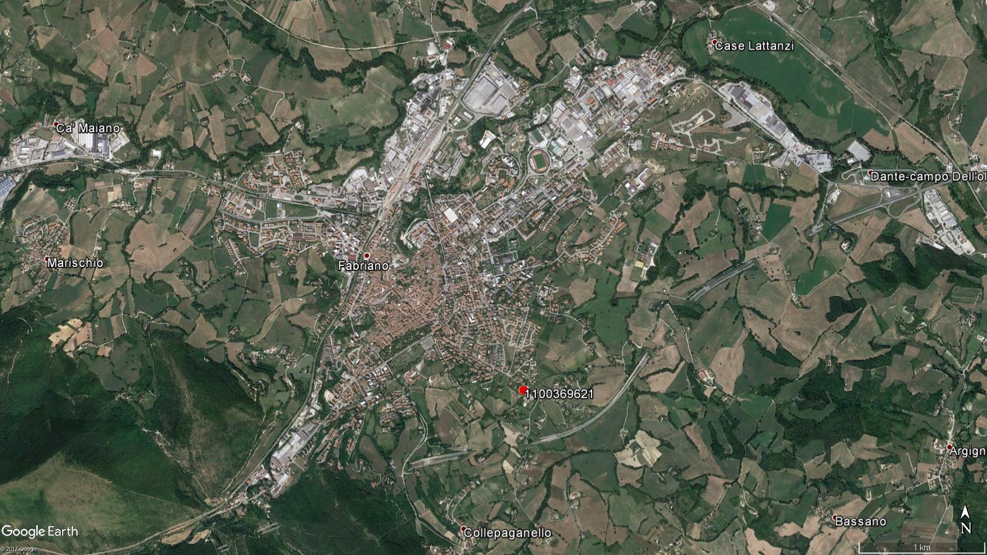 area di materiale mobile, area di materiale eterogeneo