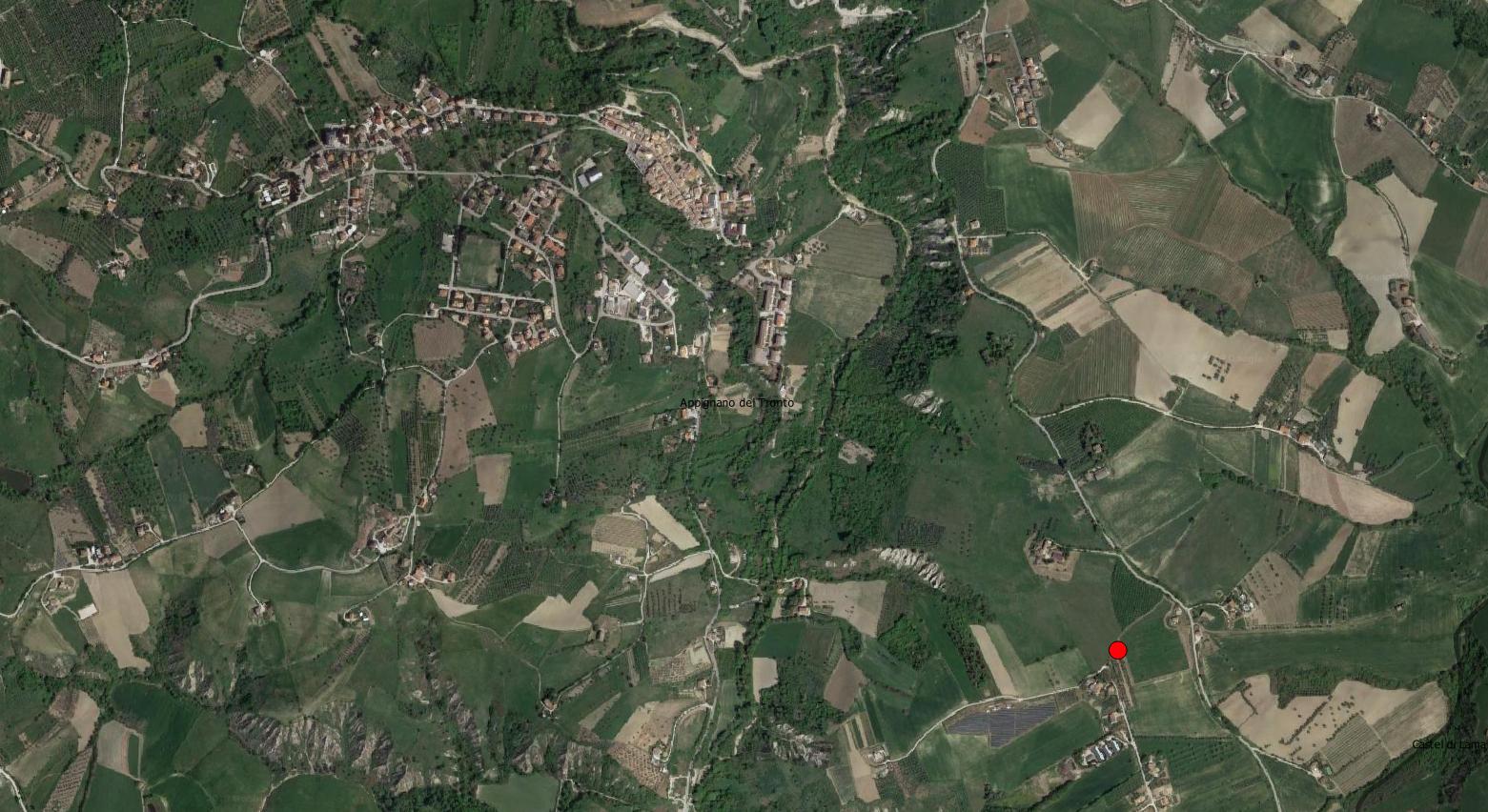 area di materiale mobile, area di materiale eterogeneo