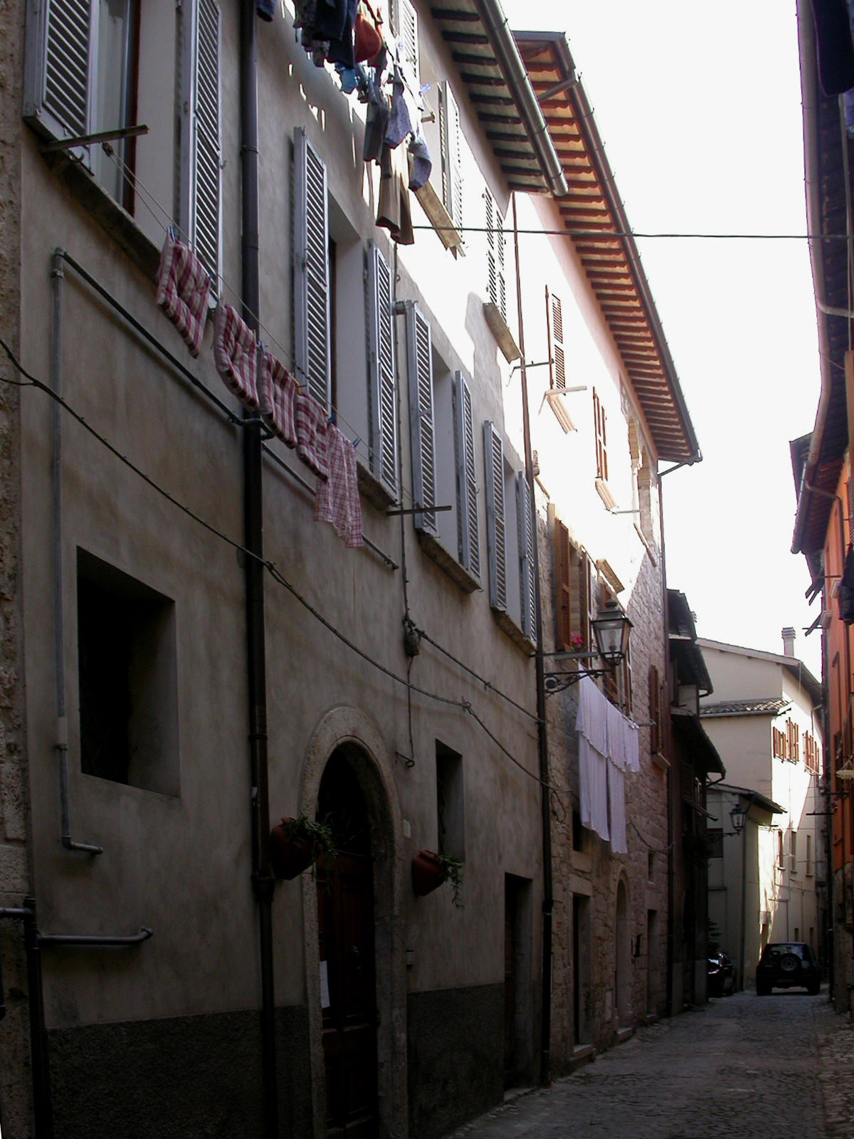 Casa a schiera con loggiato