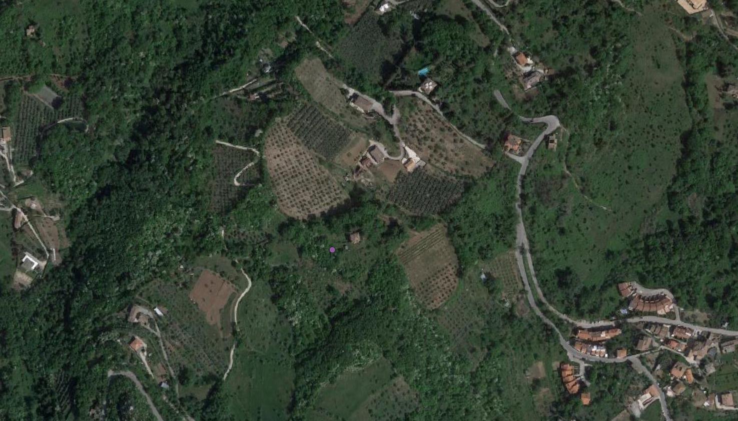 area di materiale mobile, area di frammenti fittili e materiali da costruzione