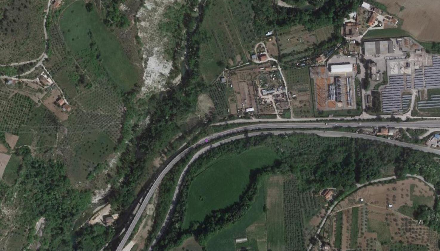 infrastruttura viaria, tagliata