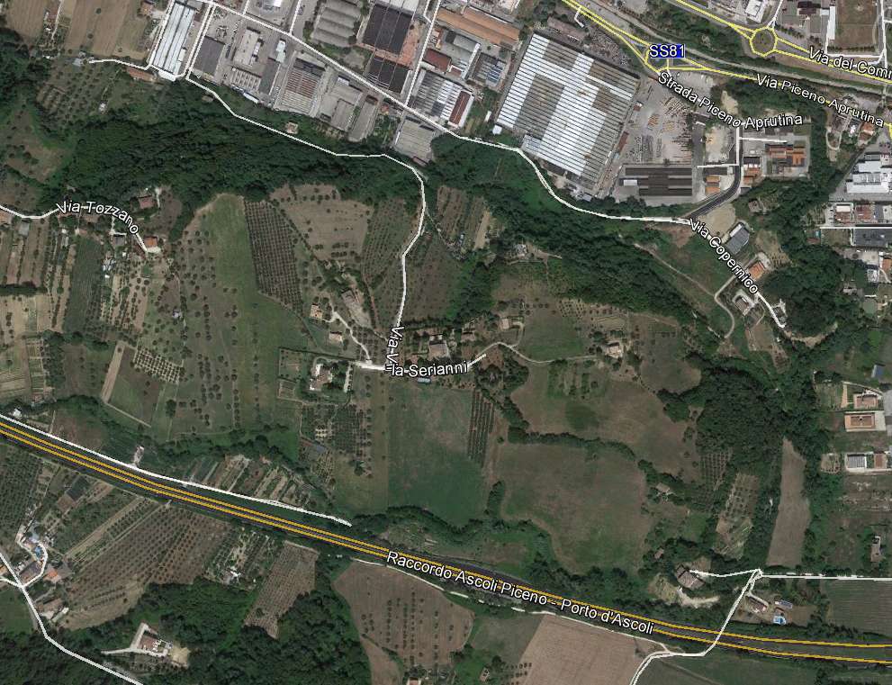 ritrovamento sporadico, cinerario