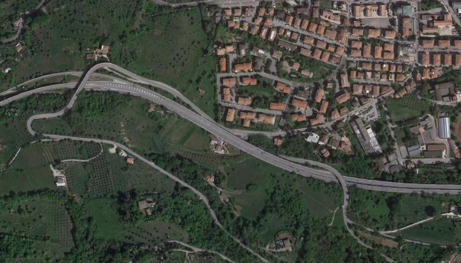 sito non identificato, strato di cenere