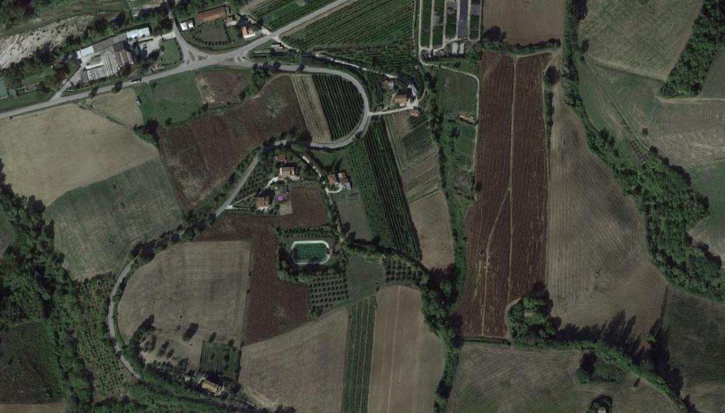 area di materiale mobile, area di frammenti fittili e materiali da costruzione