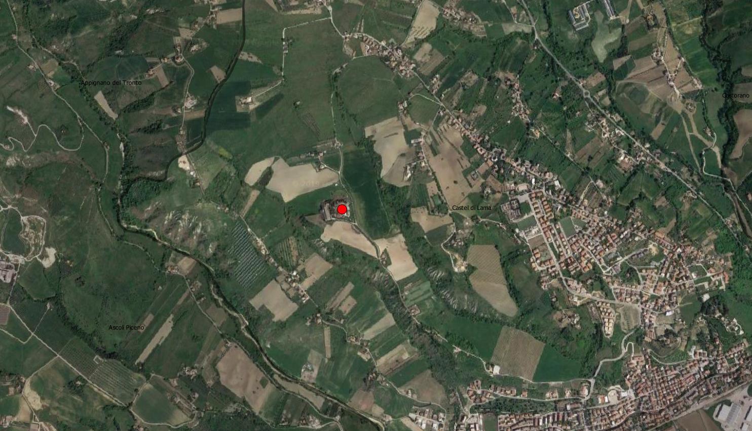 area di materiale mobile, area di materiale eterogeneo