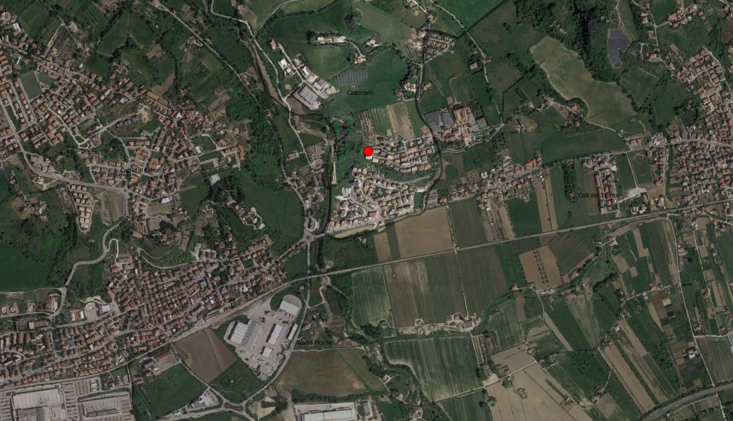 area di materiale mobile, area di frammenti fittili
