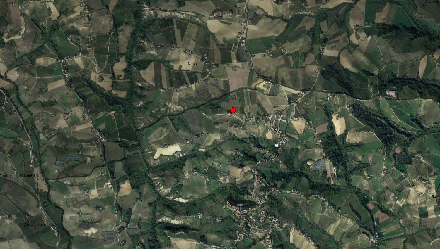 sito non identificato, edificio