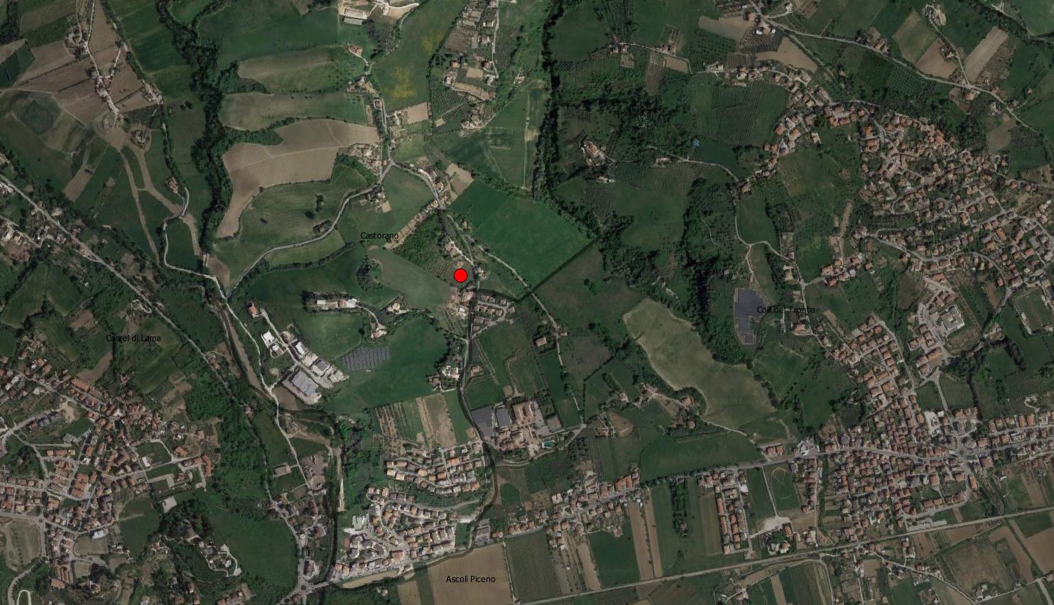 sito non identificato, pavimentazione