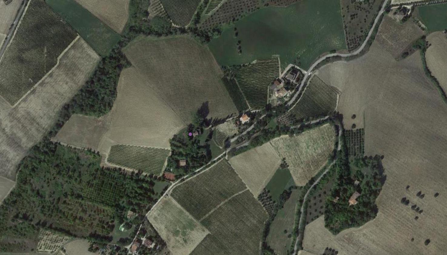 sito non identificato, strutture murarie