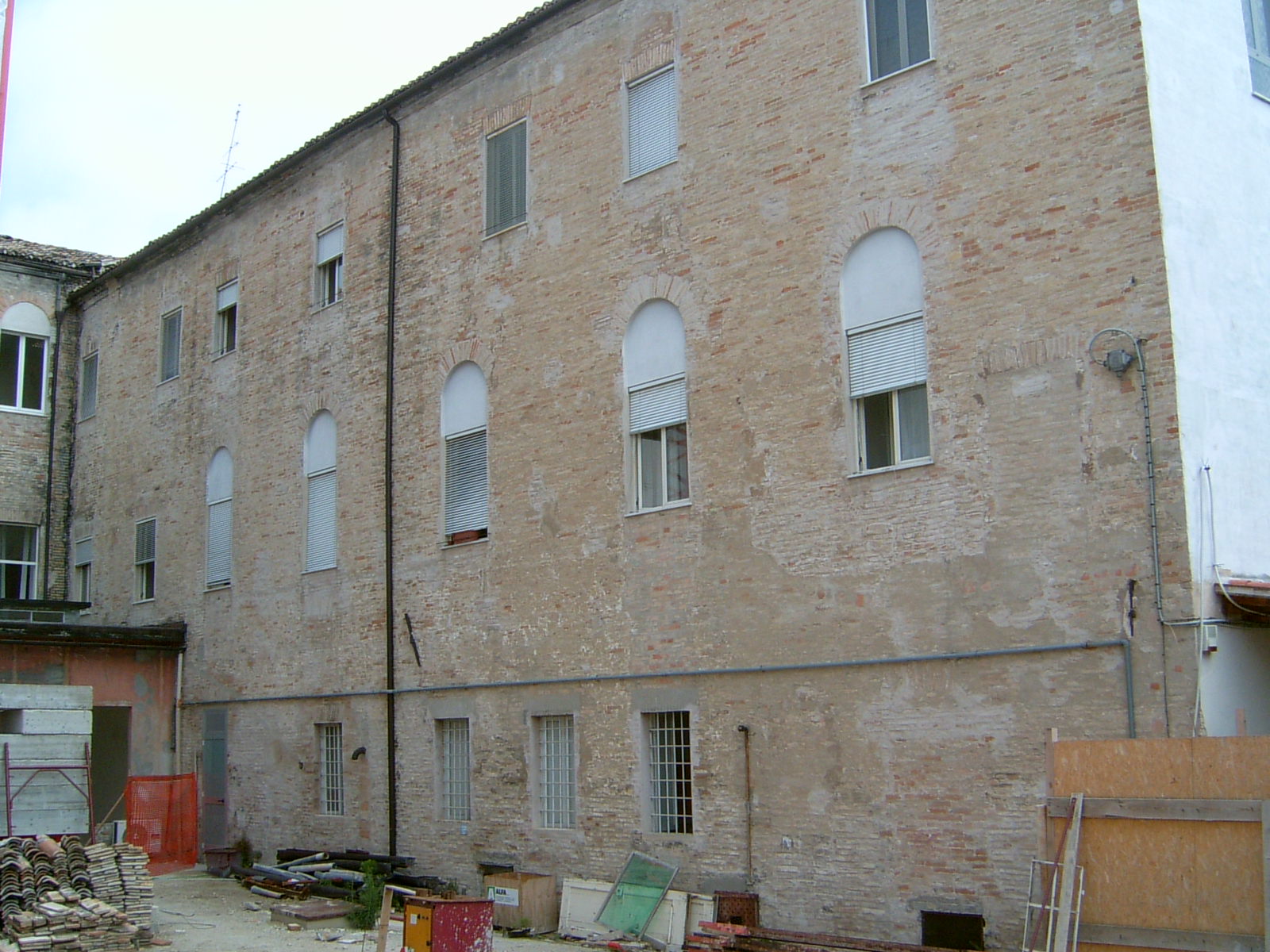 Padiglione centrale dell'Ospedale psichiatrico