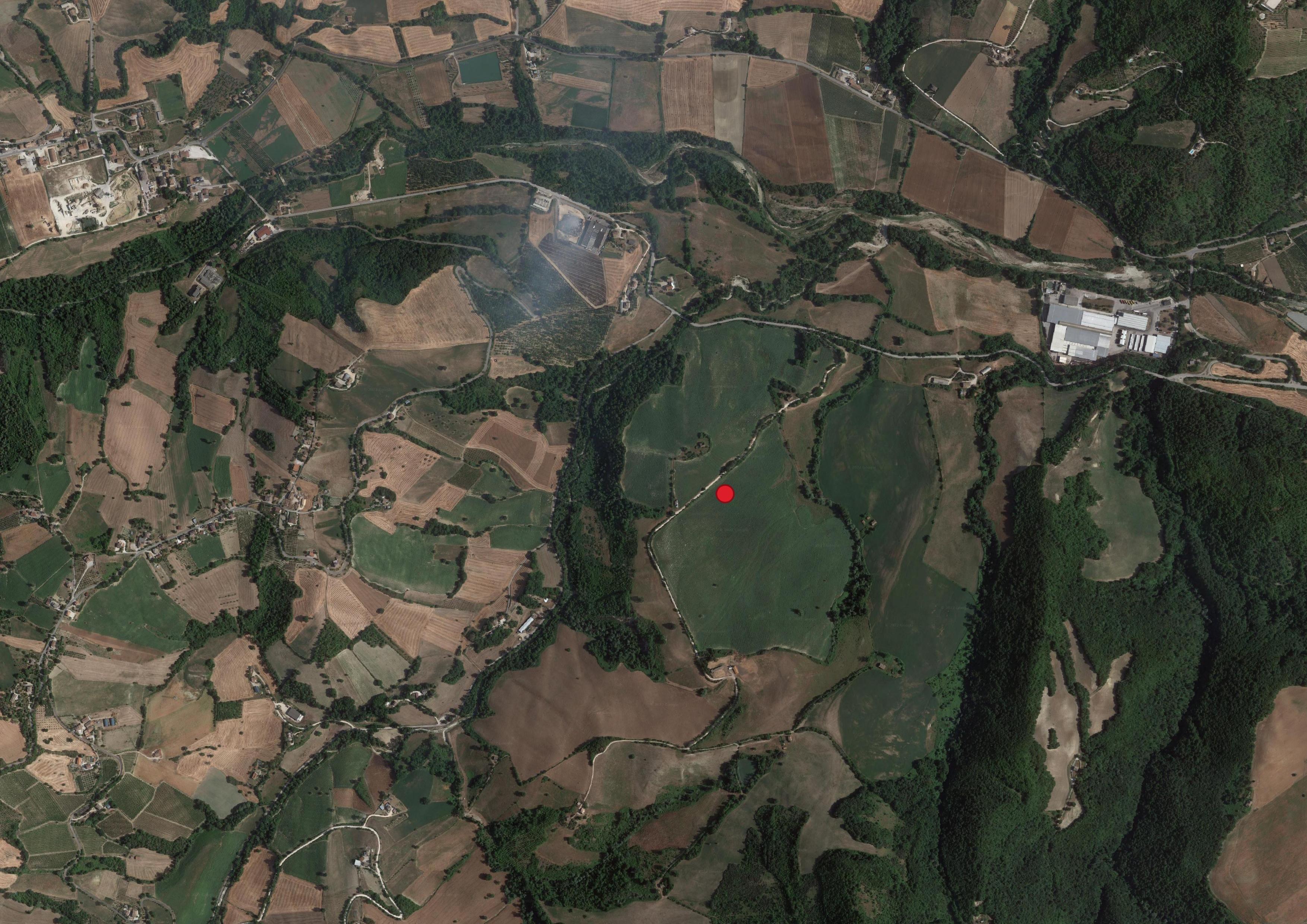 area di materiale mobile, area di frammenti fittili