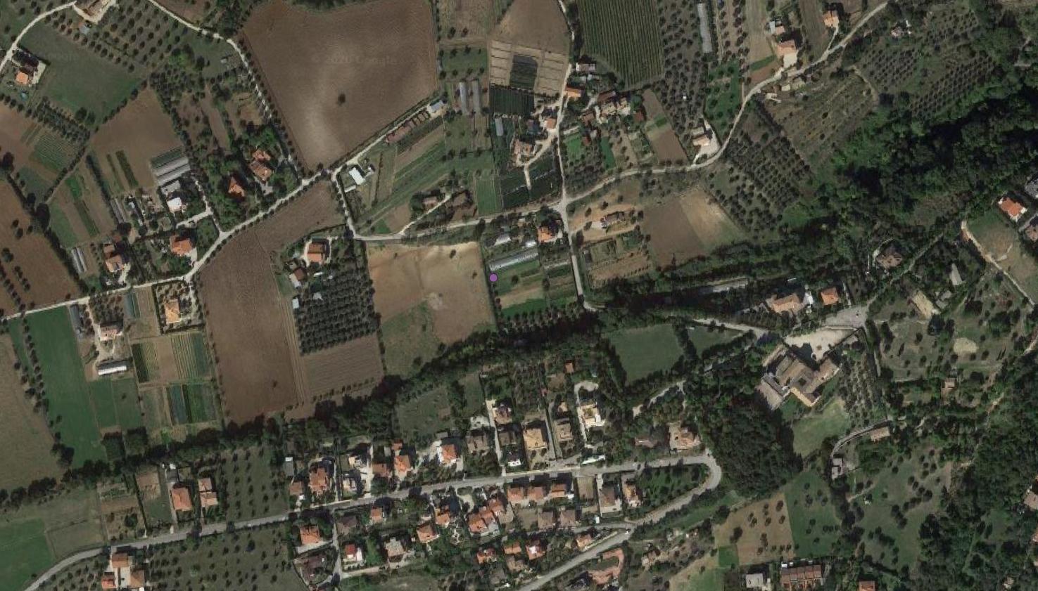 sito non identificato, strutture murarie