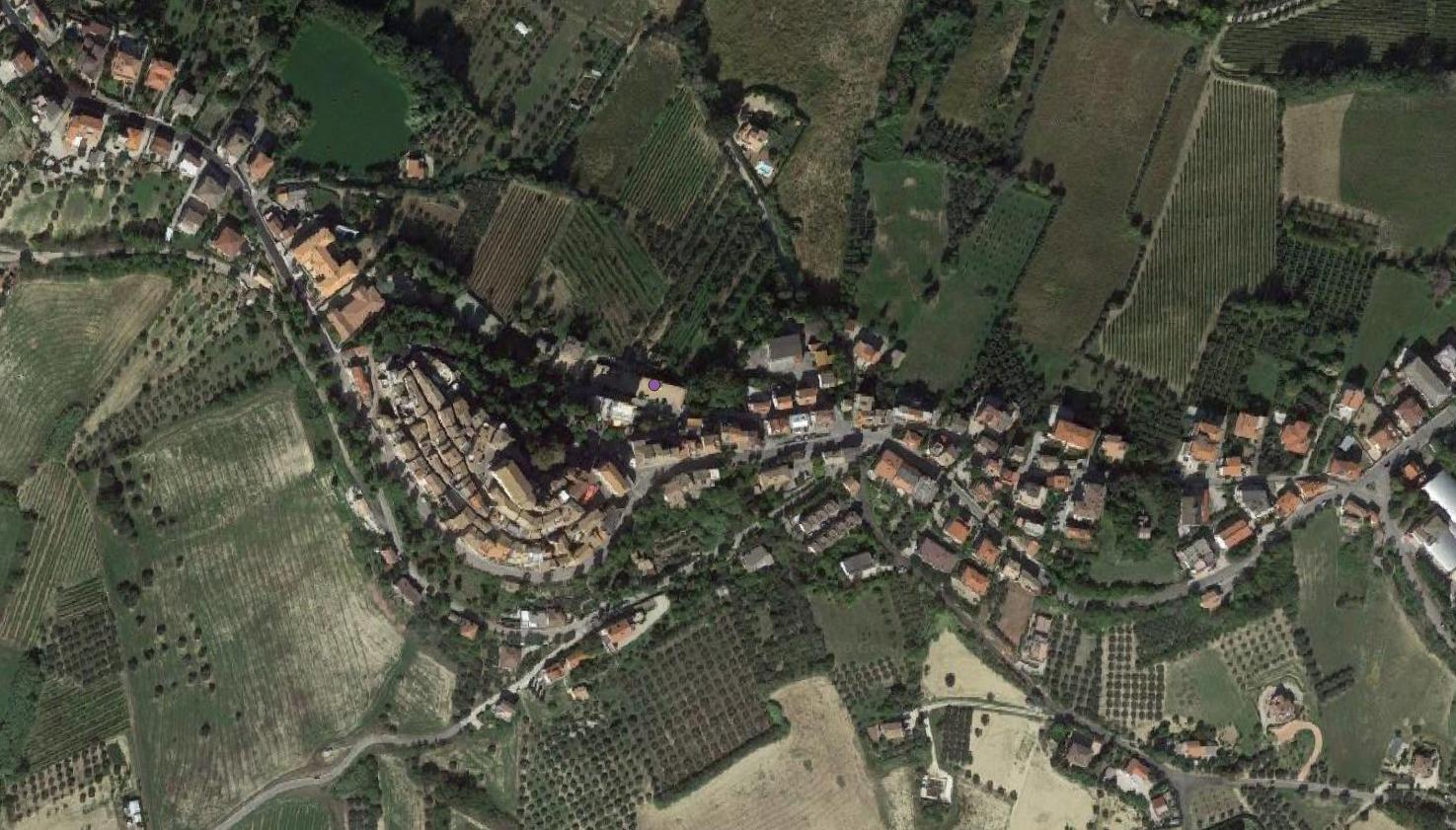 deposizione di materiale, discarica