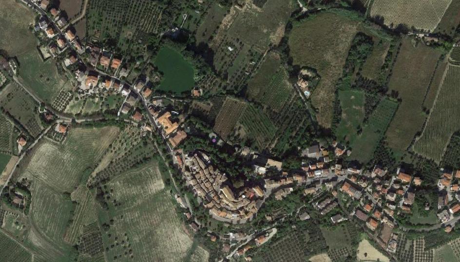 deposizione di materiale, discarica