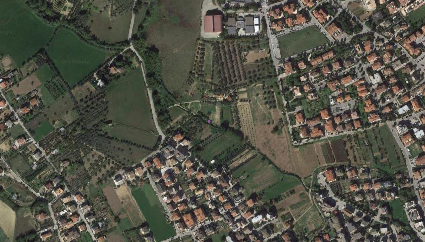 sito non identificato, strutture murarie, pavimentazione