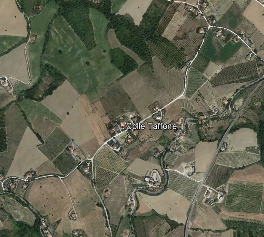 area di materiale mobile, area di frammenti fittili