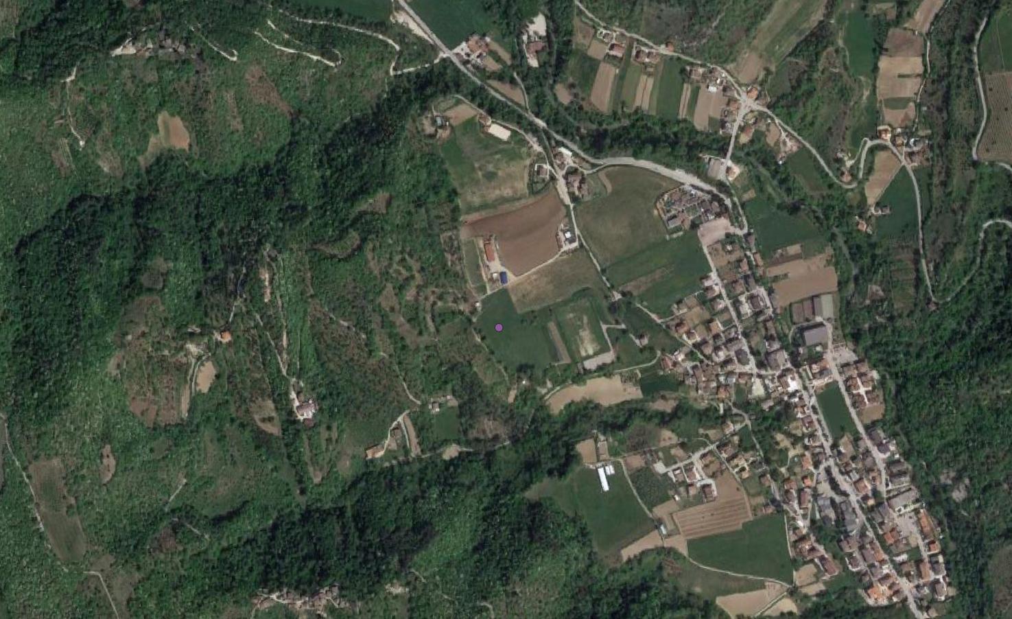 area di materiale mobile, area di frammenti fittili