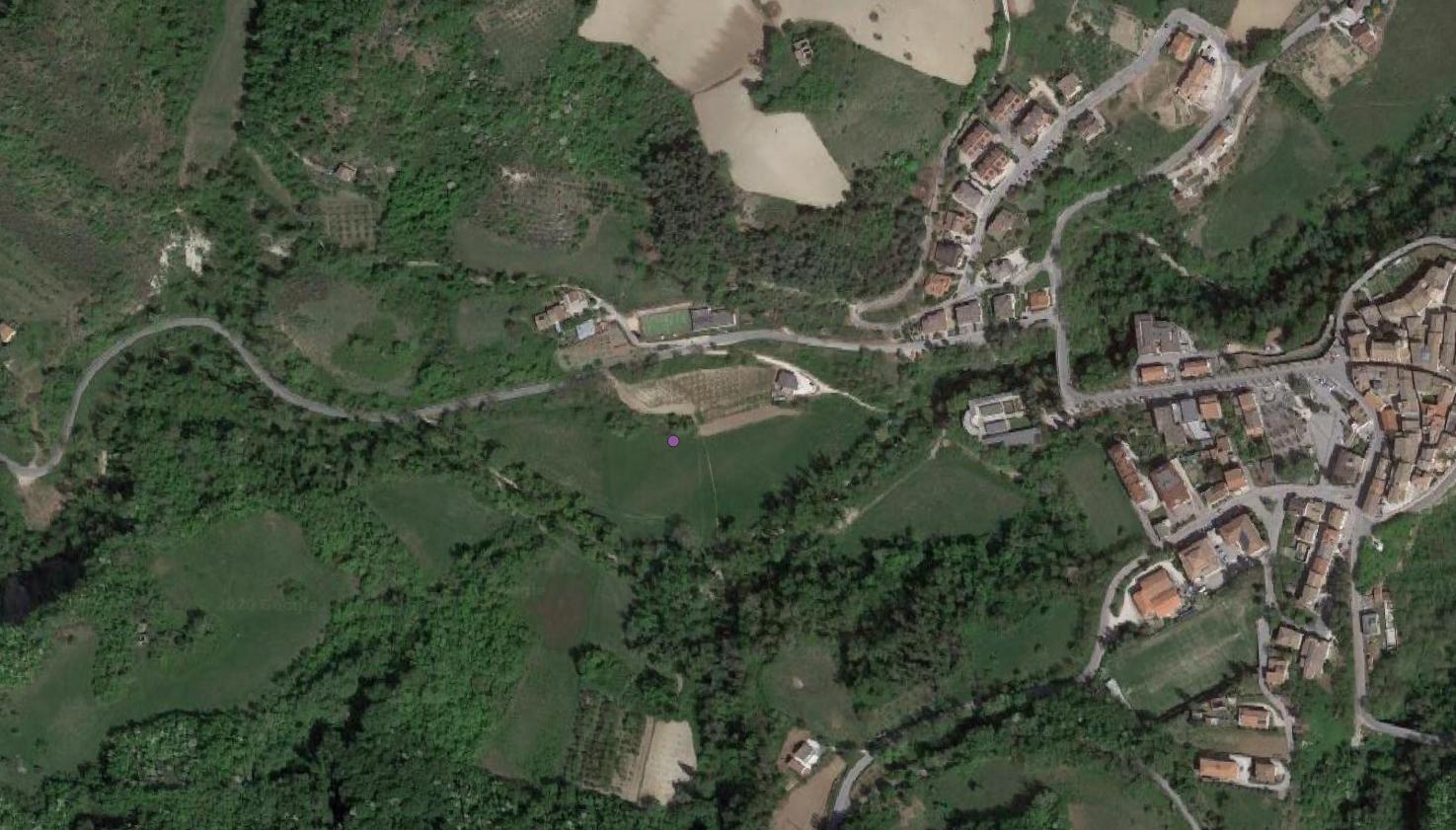 area di materiale mobile, area di frammenti fittili e materiali da costruzione