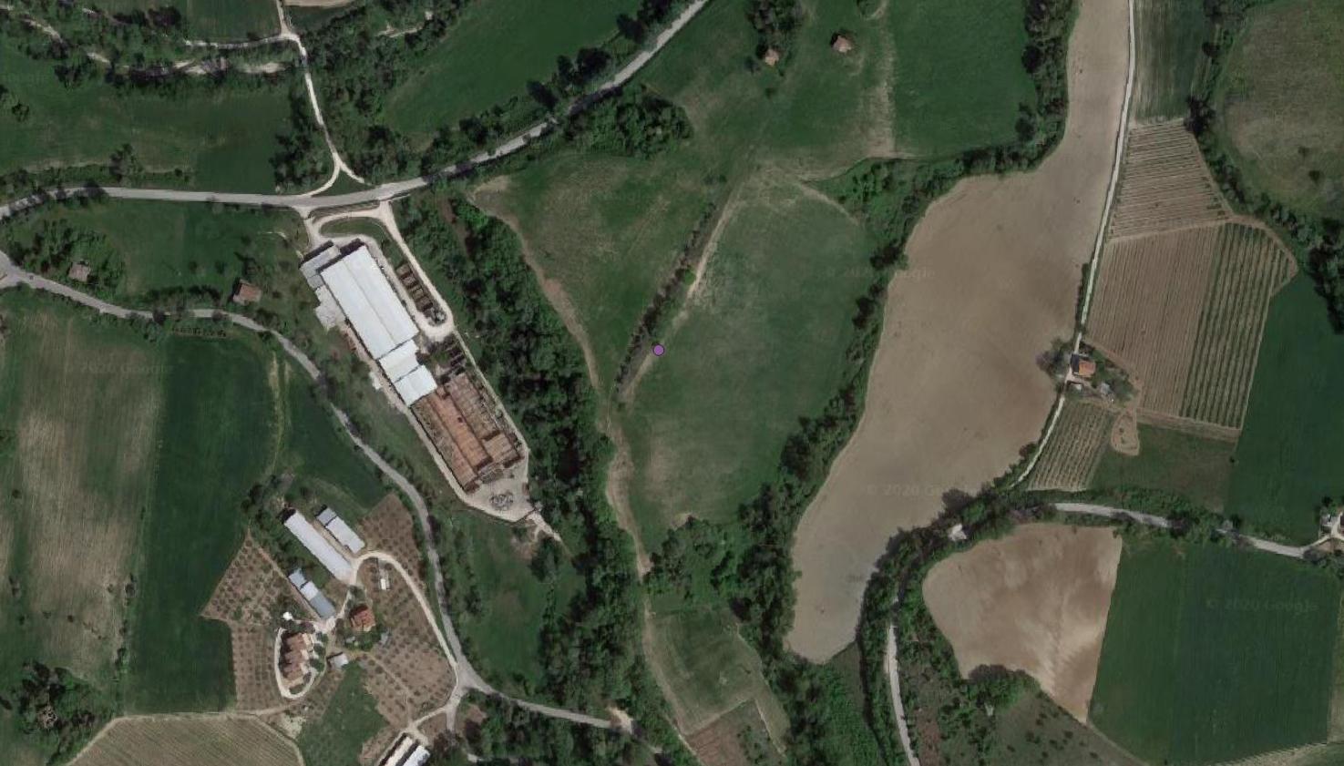 insediamento, area di frammenti fittili e materiale da costruzione