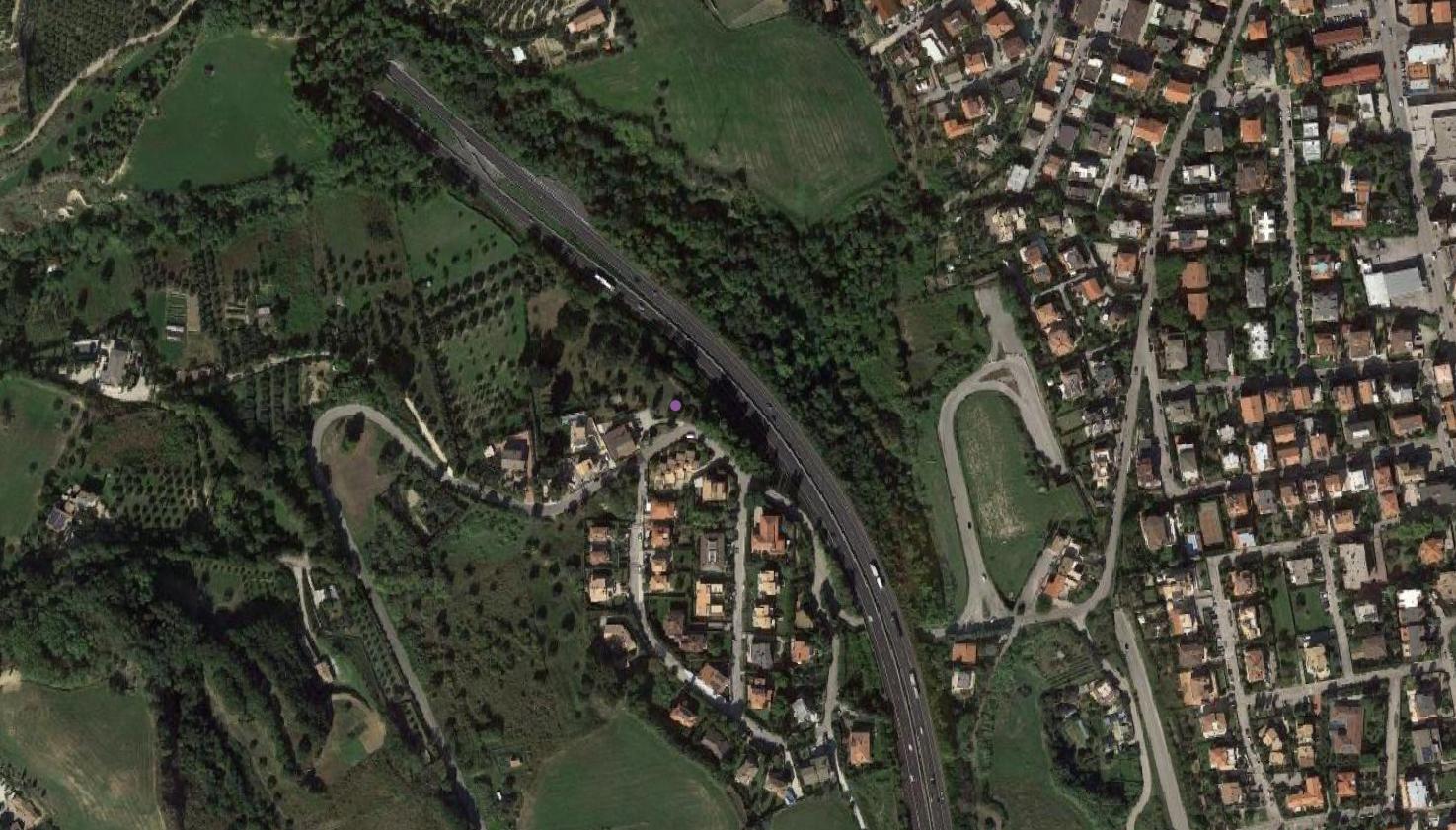 sito non identificato, strutture murarie, frammenti fittili