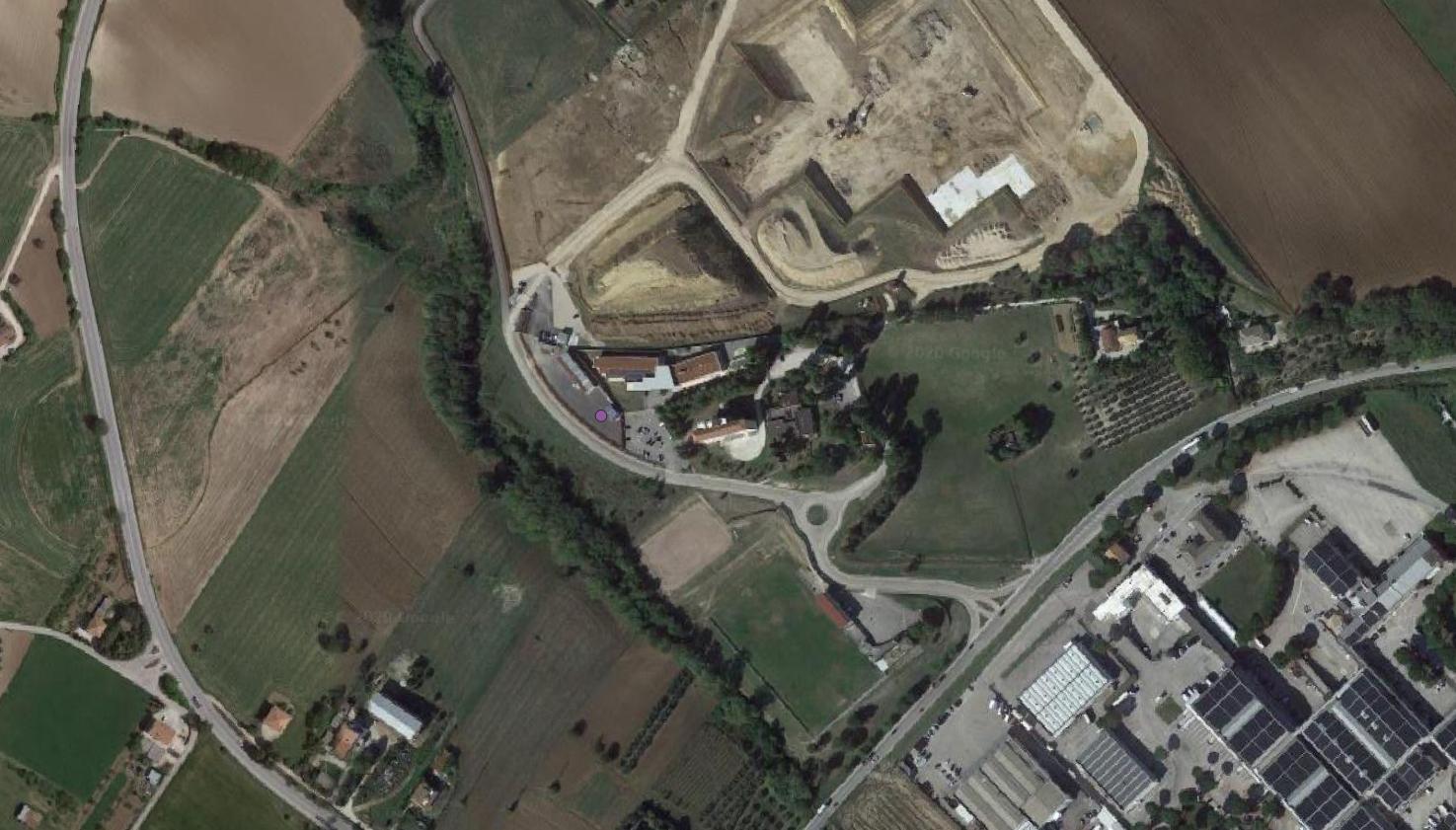 area di materiale mobile, area di frammenti fittili