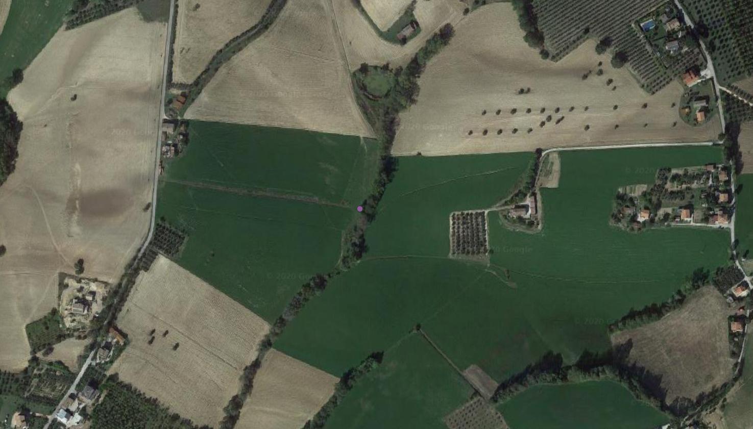 sito non identificato, area di frammenti fittili, elemento architettonico