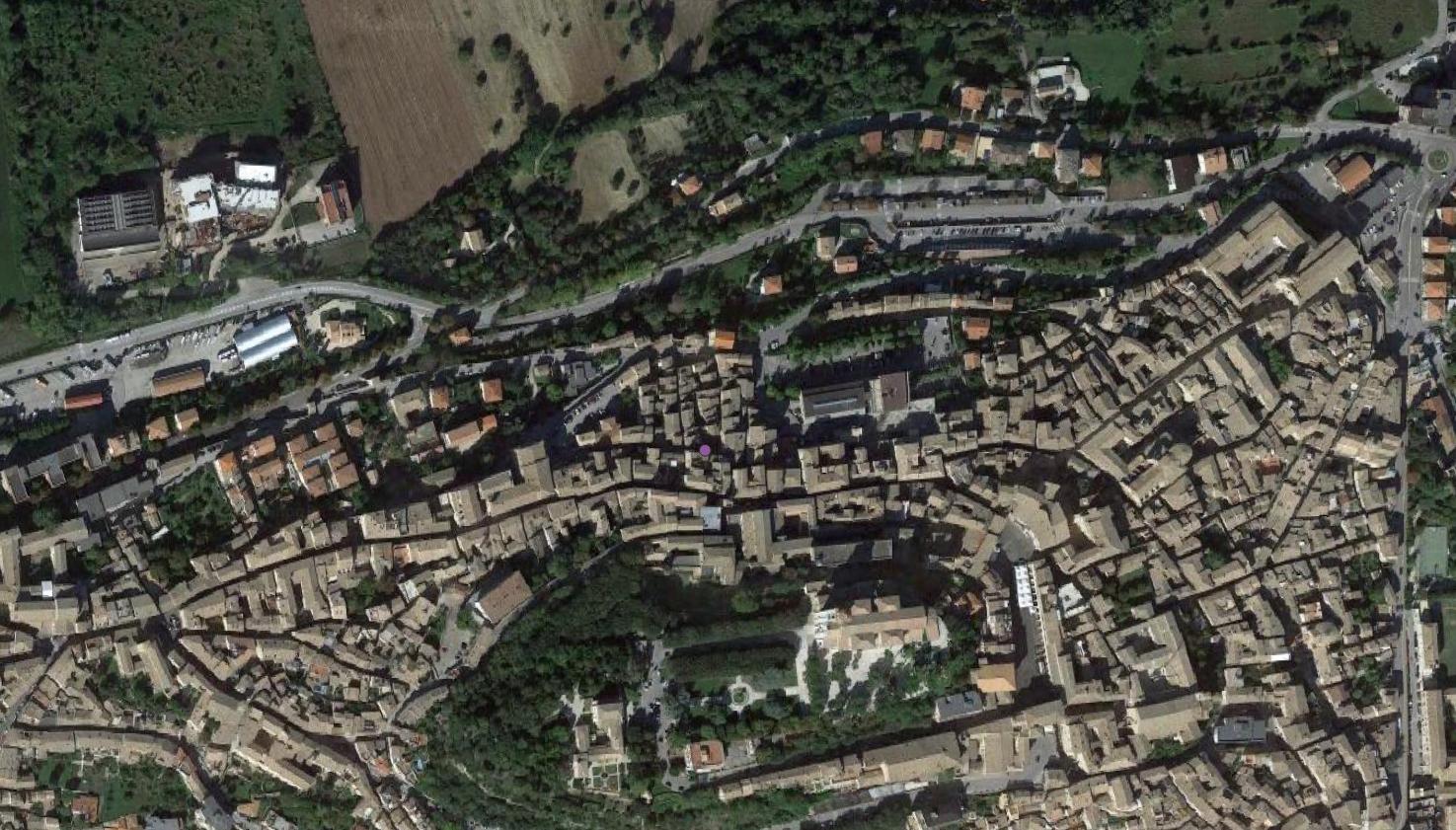 sito non identificato, strutture murarie