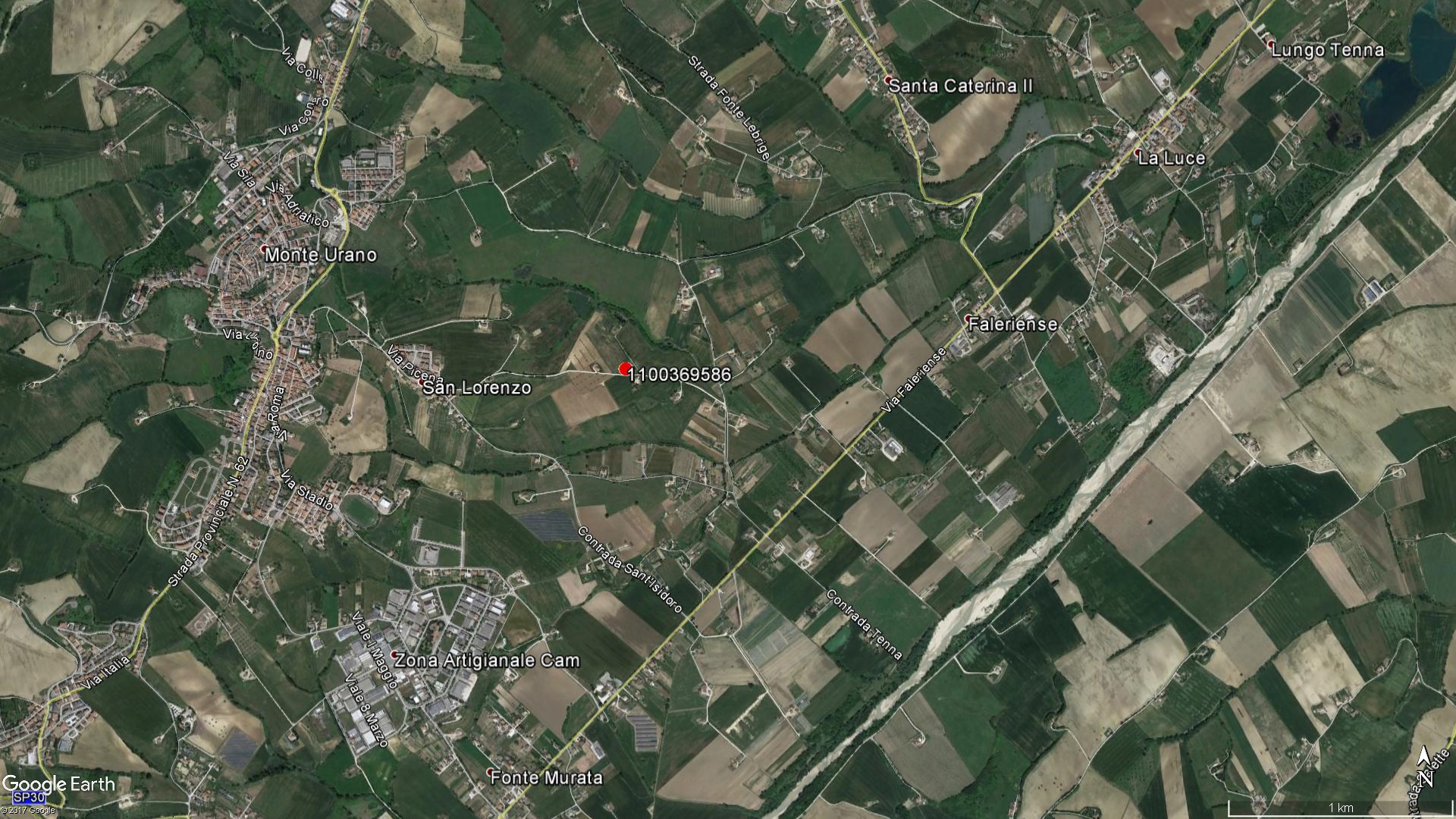 deposizione di materiale, discarica