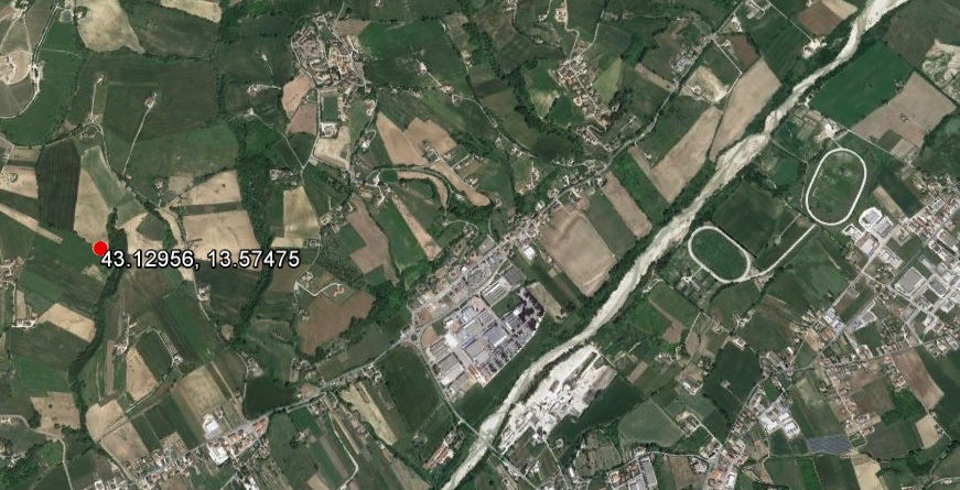 area di materiale mobile, area di frammenti fittili