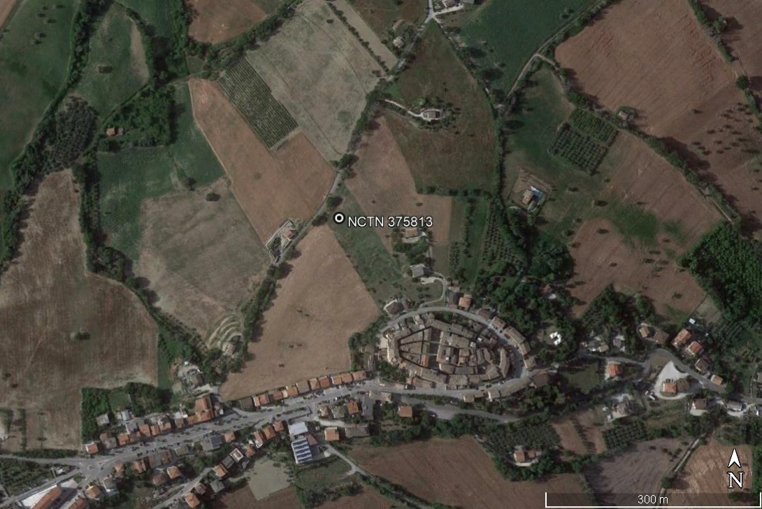 luogo con ritrovamento sporadico, lucerna romana