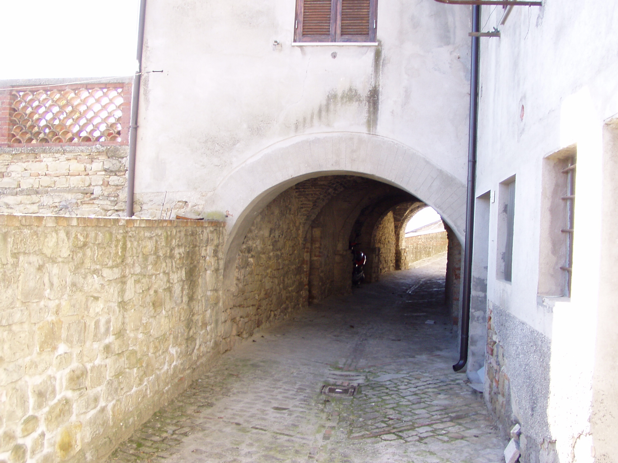 Camminamento voltato