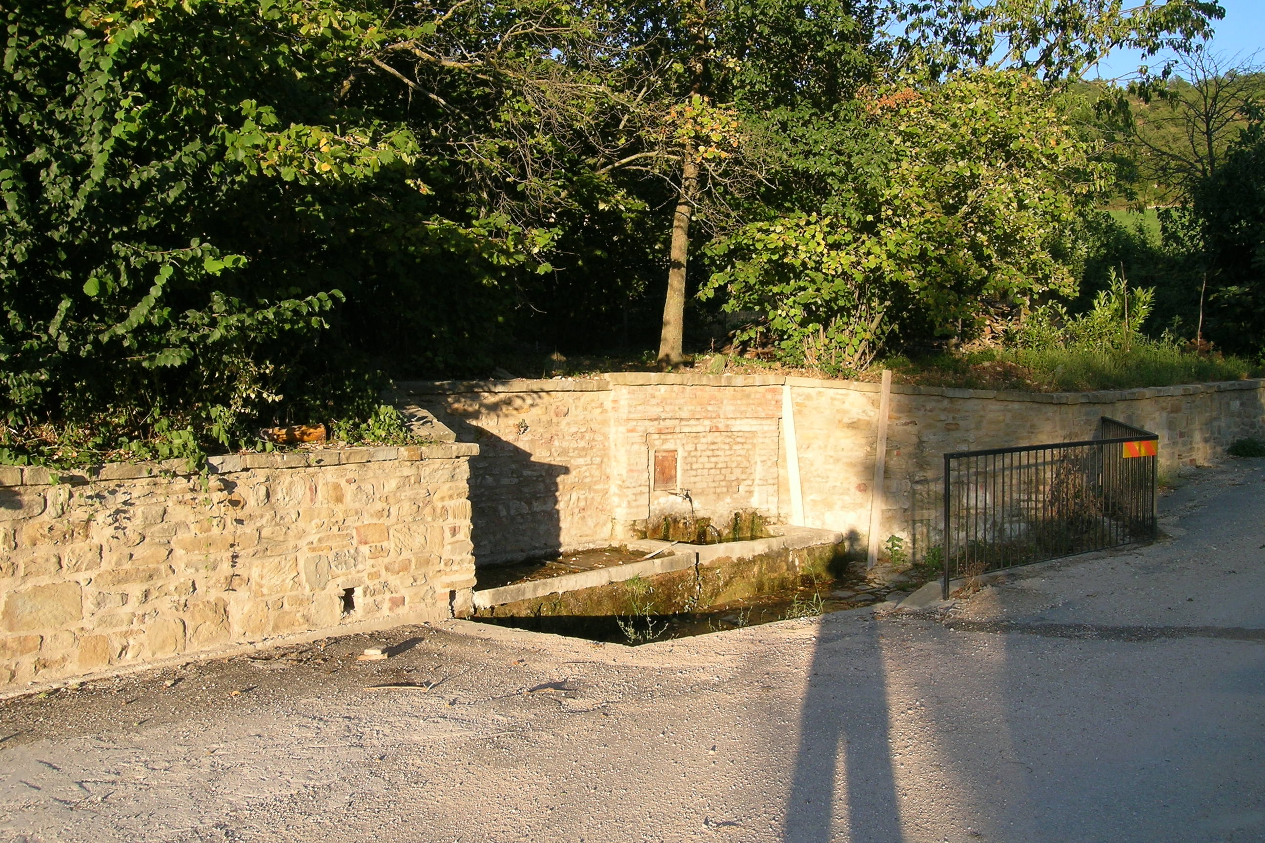 Fontana pubblica a Frontillo
