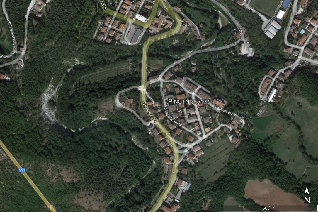 area di materiale mobile, area di frammenti fittili e materiali da costruzione