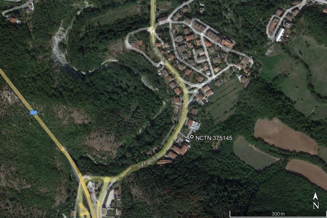 area di materiale mobile, area di frammenti fittili e materiali da costruzione