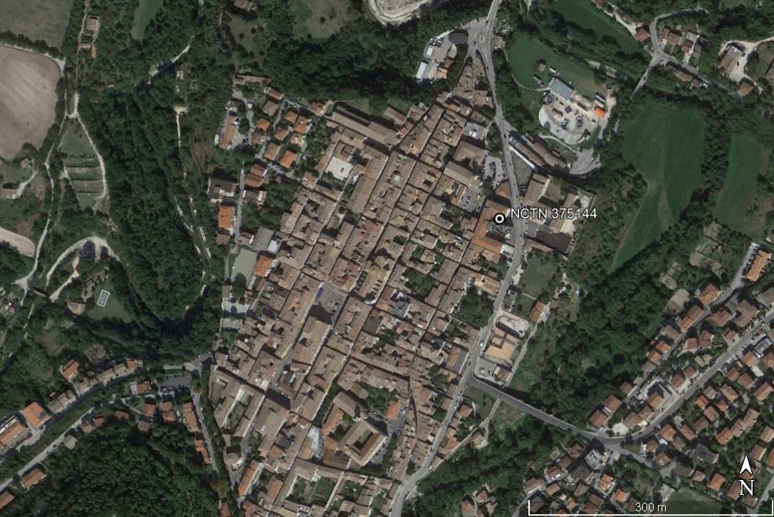area di materiale mobile, area di frammenti fittili e materiali da costruzione