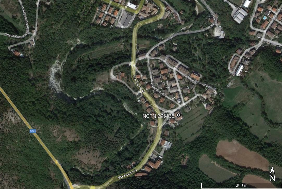 area di materiale mobile, area di materiale eterogeneo