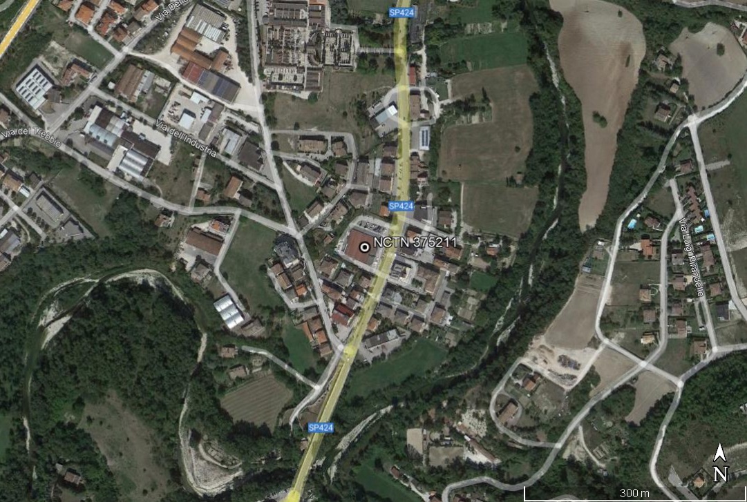 insediamento, strada e impianto produttivo