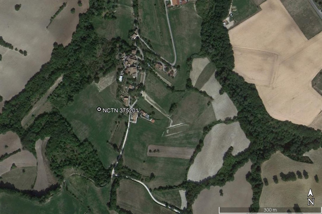 sito pluristratificato, affioramento di materiale romano