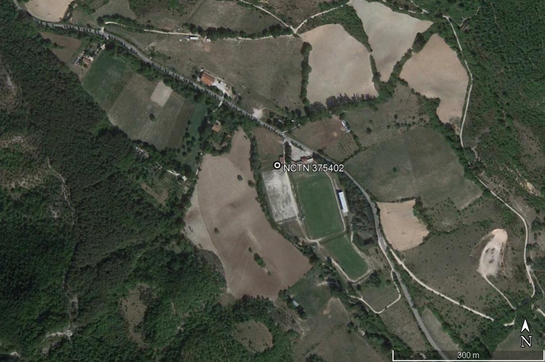 area di materiale mobile, area di frammenti fittili