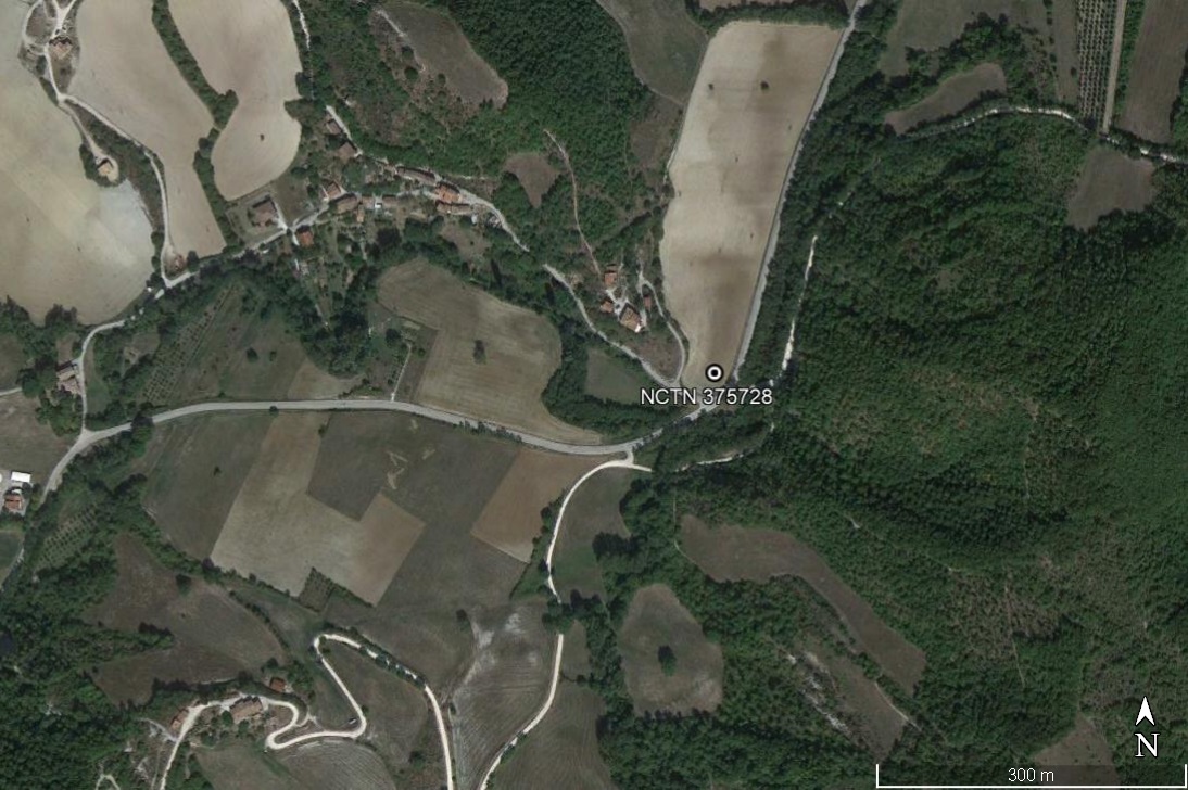 area di materiale mobile, area di materiale eterogeneo