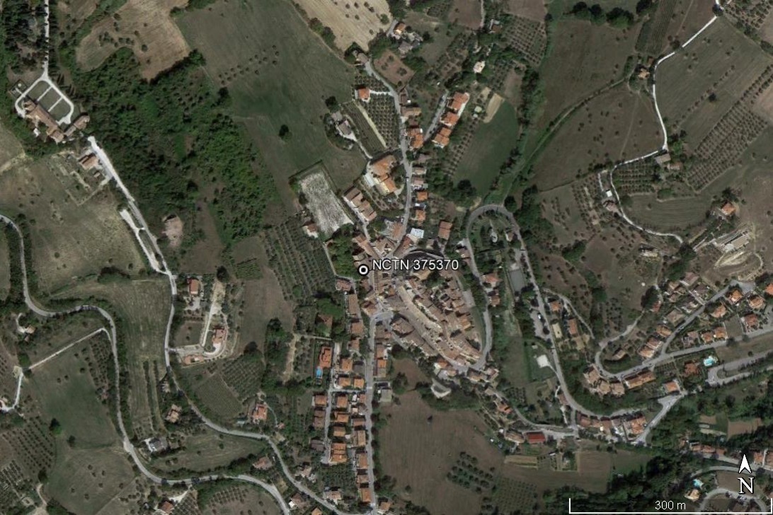 luogo con ritrovamento sporadico, elemento architettonico