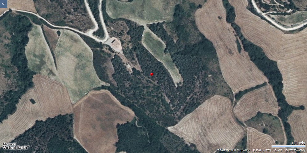 area di materiale mobile, area di frammenti fittili e materiali da costruzione