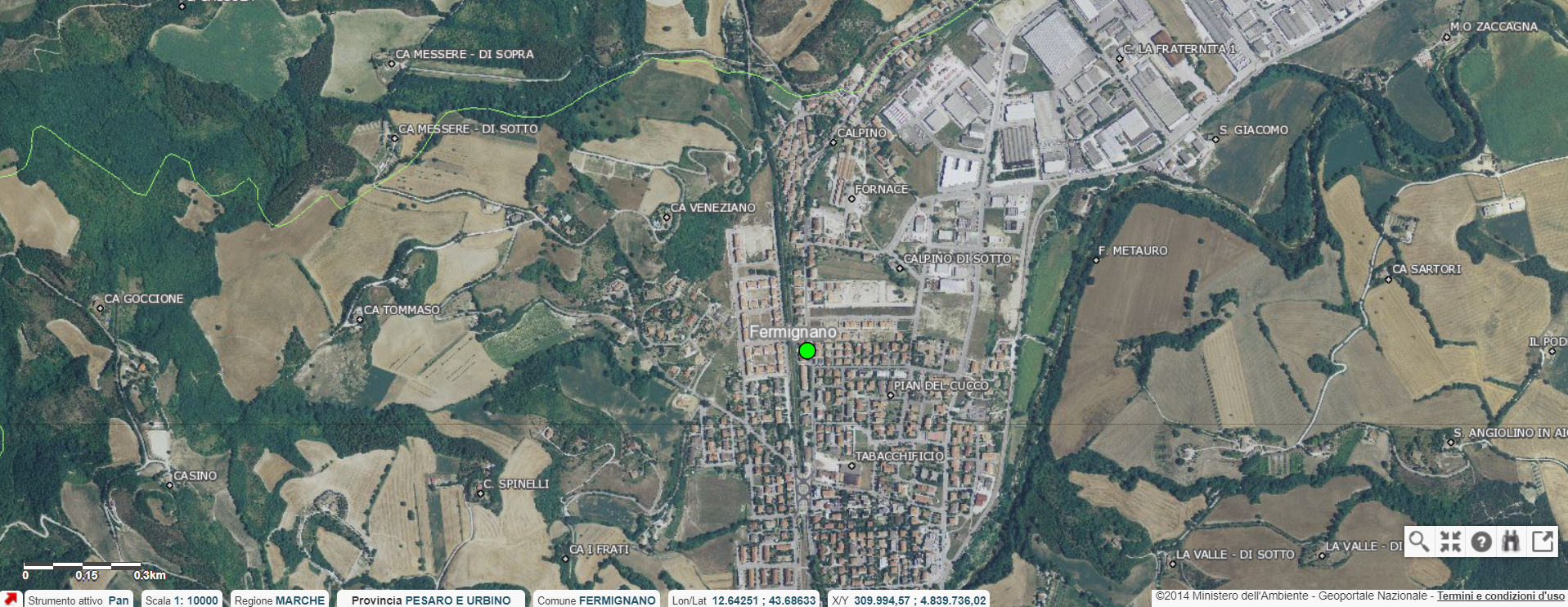 luogo con tracce di frequentazione