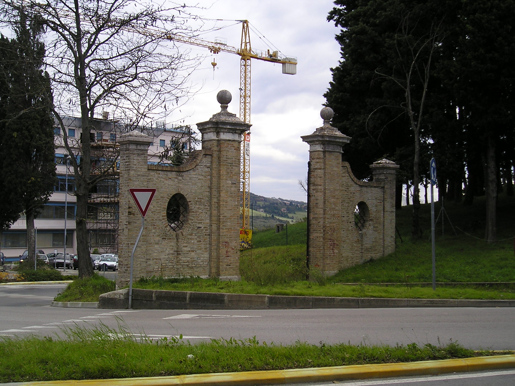 Ingresso villa Padiglione
