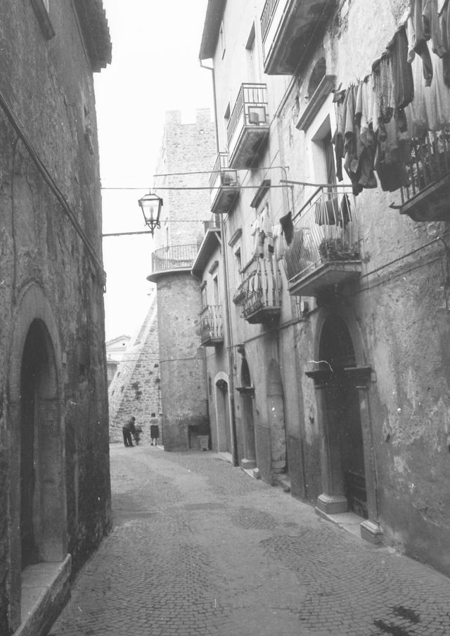 complesso di edifici, con torre