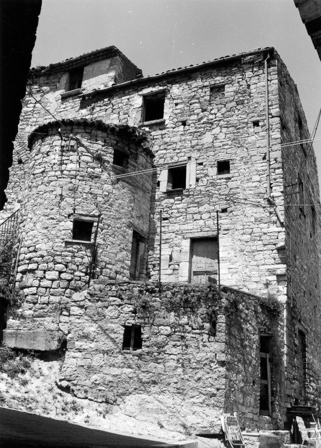 casa, a schiera, con torre