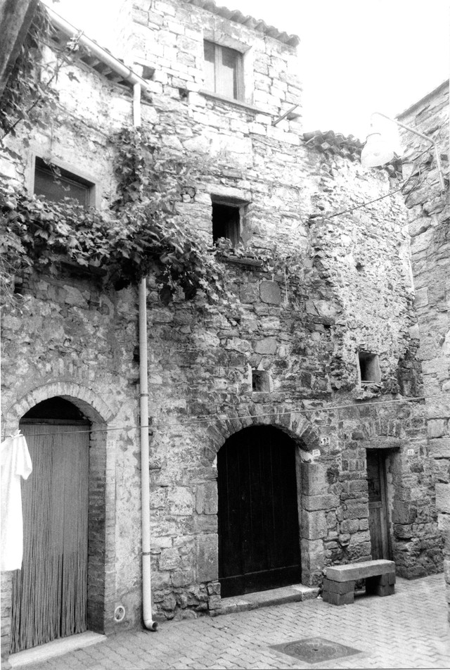 casa, rustica, a schiera