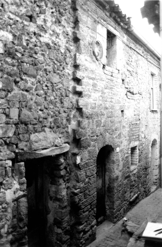 casa, rustica, a schiera