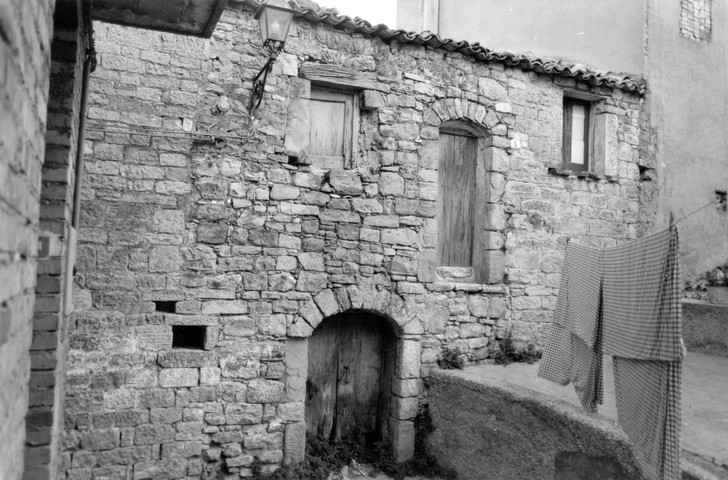 casa, rustica, a schiera